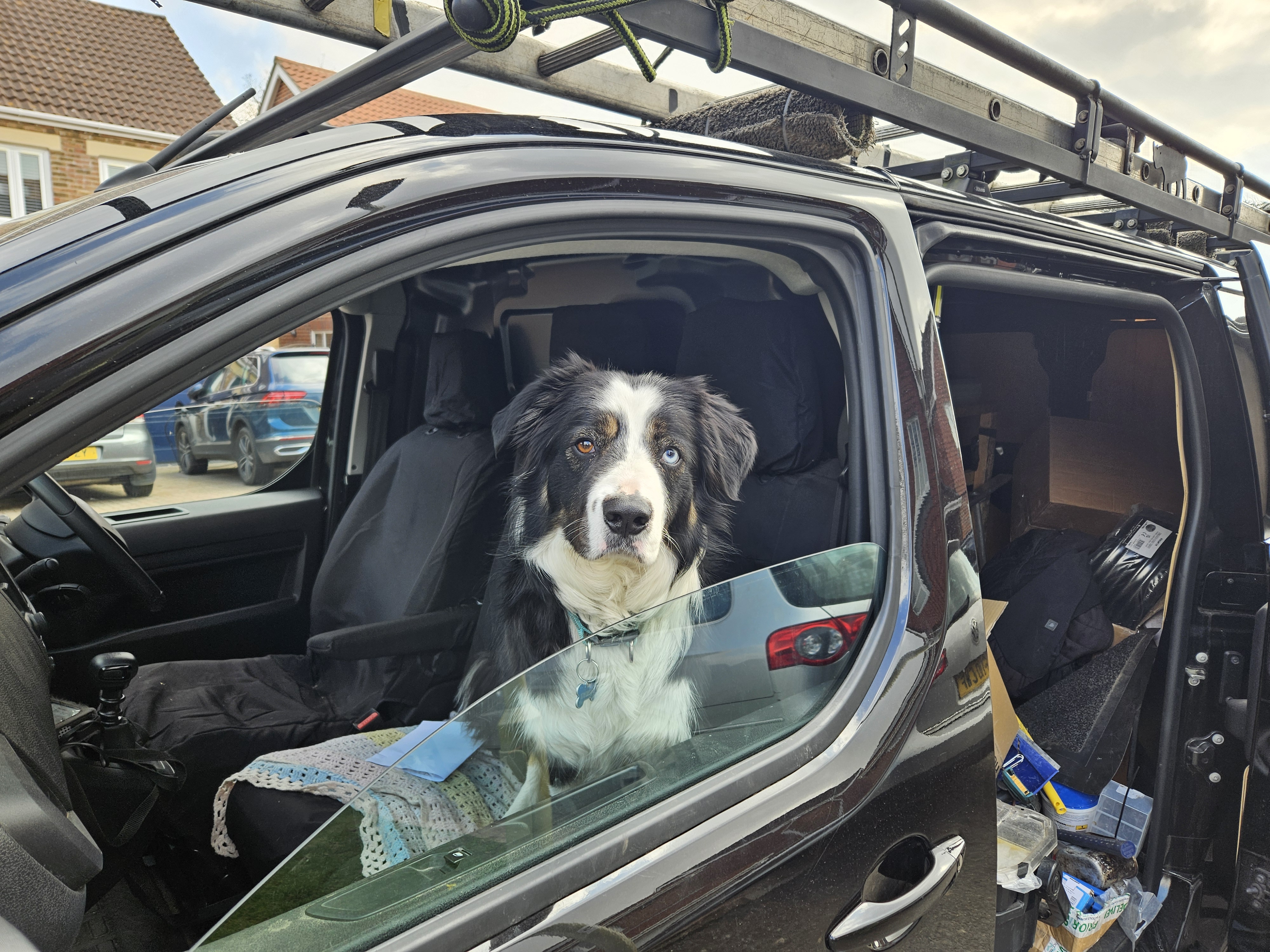 Satellite dish installation